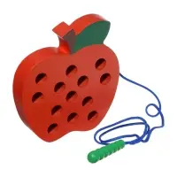 Шнуровка для  малышей древянная