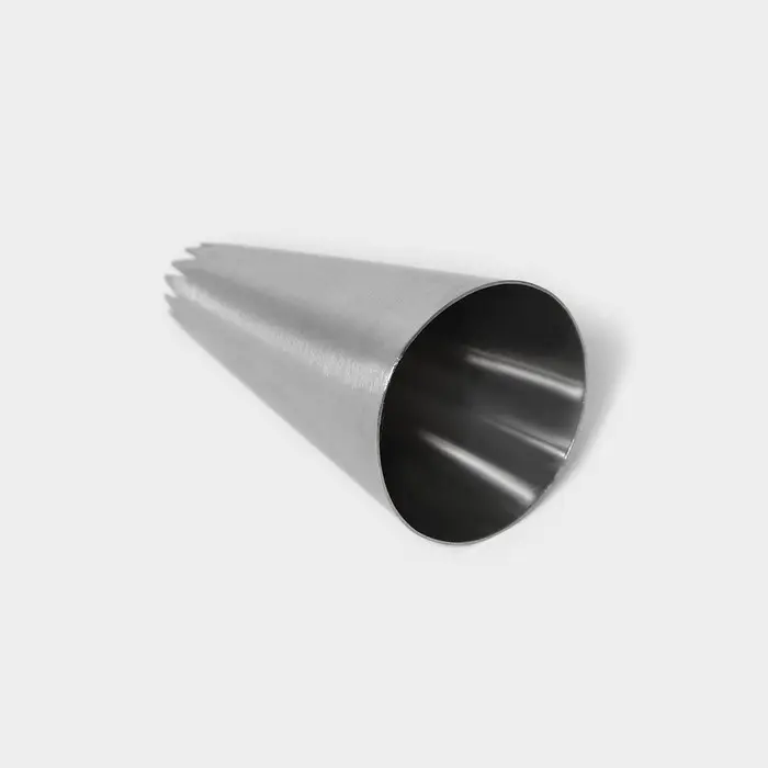 Насадка кондитерская &laquo;Французская звезда&raquo;, d=3 см, выход 1 см, нержавеющая сталь