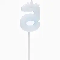 Свеча для торта цифра 5 &laquo;Зверюшка&raquo;, 5 см