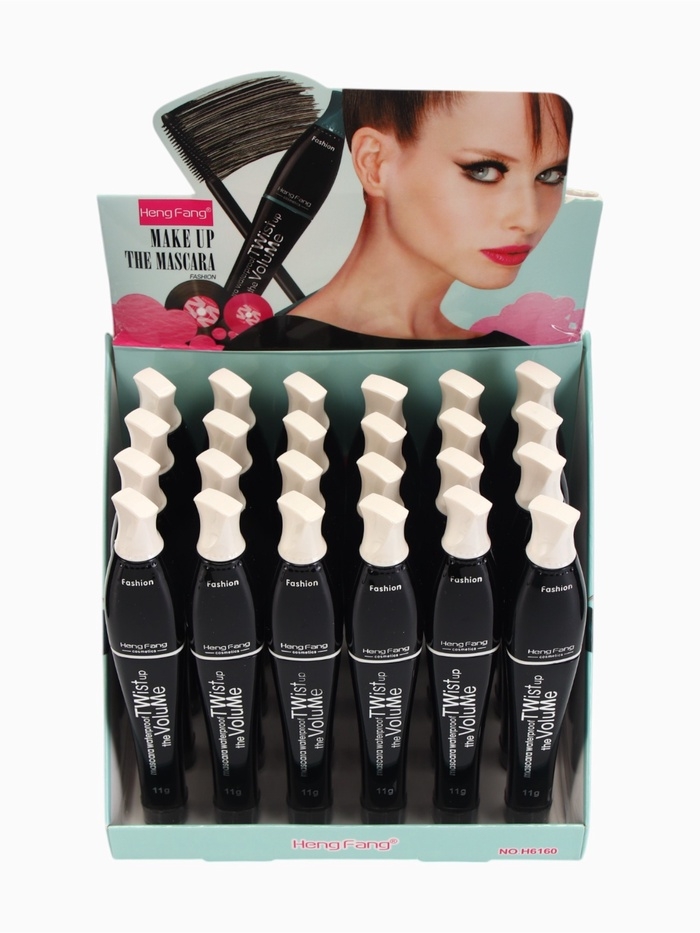 Тушь для ресниц с эффектом сценического объема, тон черный, 11 гр