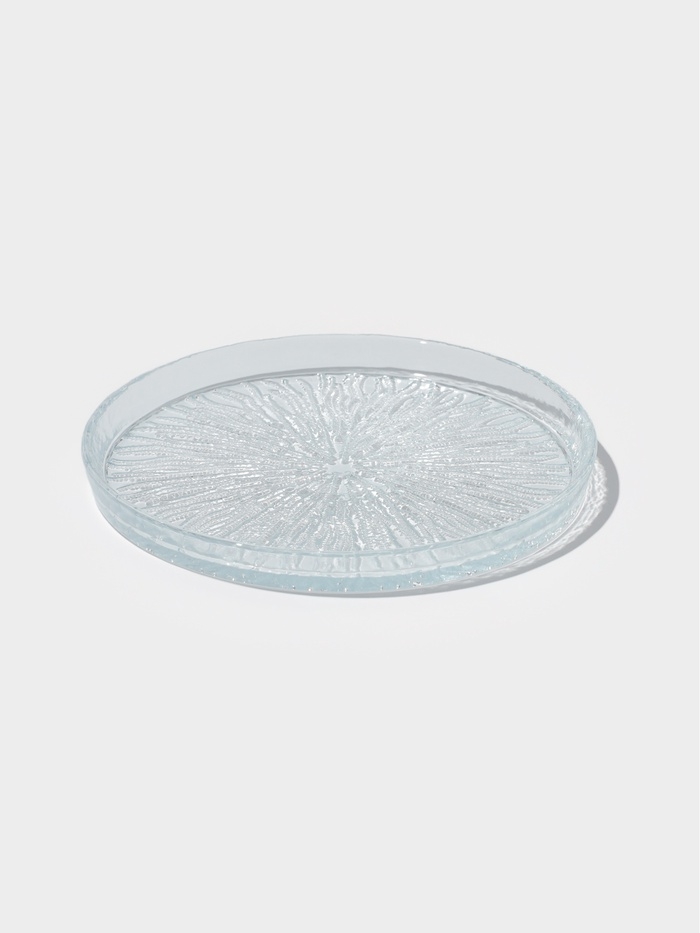 Тарелка обеденная "Radiant" 21 см, цвет прозрачный