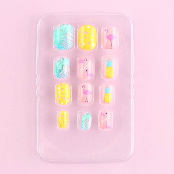 Детские накладные ногти «Яркая, стильная», 12 шт Детские накладные ногти «Яркая, стильная», 12 шт