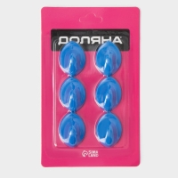 Крючки самоклеящиеся Доляна &laquo;Овал&raquo;, 6 шт, цвет МИКС