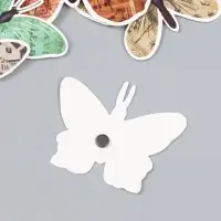 Набор магнитов на холодильник &laquo;Газета&raquo;, 12 шт., картон, h=4-10 см