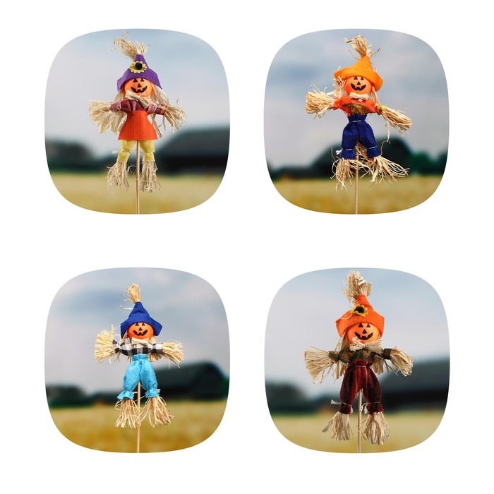 Огородное пугало «Тыква», h = 50 см, МИКС, Greengo Огородное пугало «Тыква», h = 50 см, МИКС, Greengo