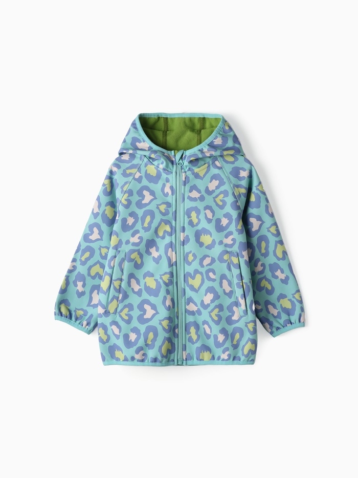 Ветровка на флисе для девочек KAFTAN Лео, рост 110