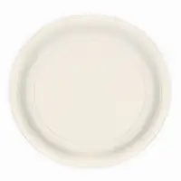 Тарелка одноразовая бумажная &laquo;С Новым годом&raquo;, золотые олени, 18 см