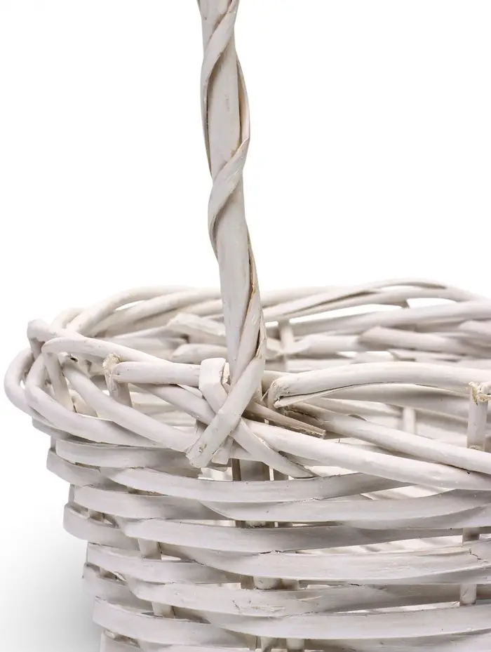 Набор корзин 2 шт, 27х77х17, 19х19х13,  лоза белый