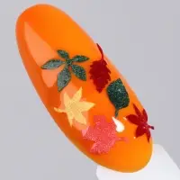 Фигурки для декора &laquo;Листья&raquo;, объёмные, разноцветные