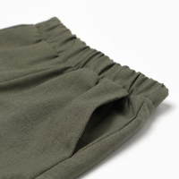 Пижама (рубашка и  шорты) для мальчика MINAKU, цвет хаки, рост 158 см