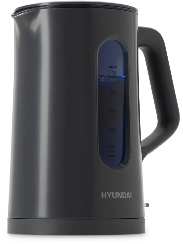Чайник HYK-G4508 1.5л. 1700Вт серый