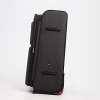 Чемодан большой 95 л (L), отдел на молнии, с расширением, кодовый замок, 3 колеса, 2 наружных кармана, цвет коричневый Чемодан большой 95 л (L), отдел на молнии, с расширением, кодовый замок, 3 колеса, 2 наружных кармана, цвет коричневый