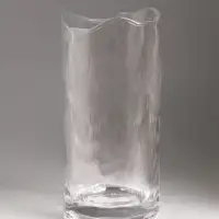Ваза стекло настольная "Вега" 25х12 см, прозрачный