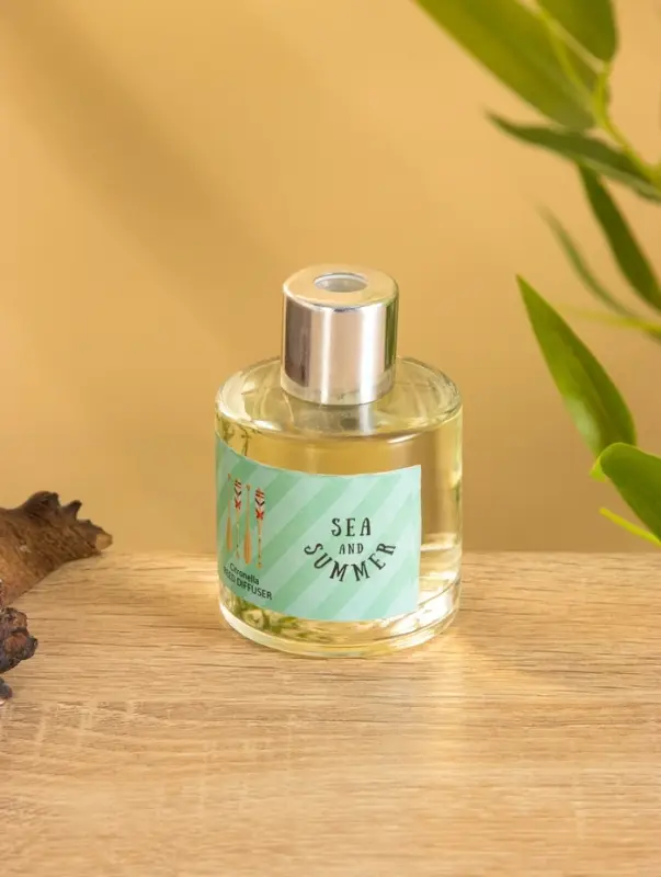 Диффузор Sea and Summer "Citronella" цитронелла 50 мл, 6 палочек