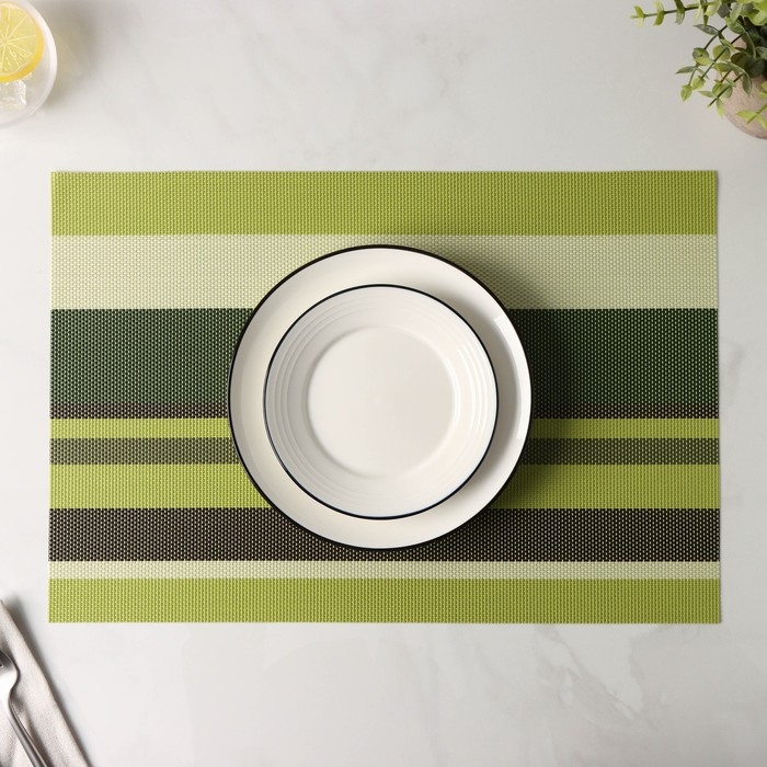 Салфетка сервировочная на стол &laquo;Полдень в лесу&raquo;, 45&times;30 см