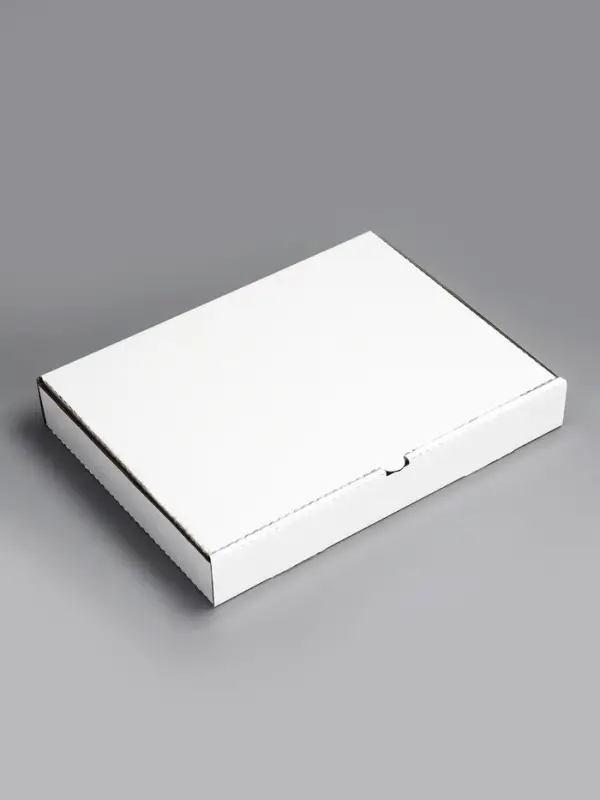 Коробка для пирога, белая, 45 х 33 х 6 см