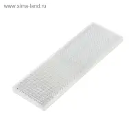 Катафот на самоклеящейся основе, 14.5&times;5 см, белый