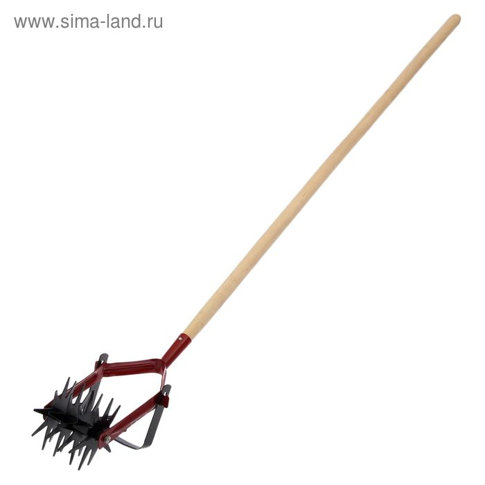 Культиватор ротационный, 155 × 18 см, деревянный черенок Культиватор ротационный, 155 × 18 см, деревянный черенок
