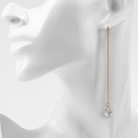 Серьги висячие со стразами &laquo;Цепочки&raquo; элегант, цвет МИКС, 5,2 см