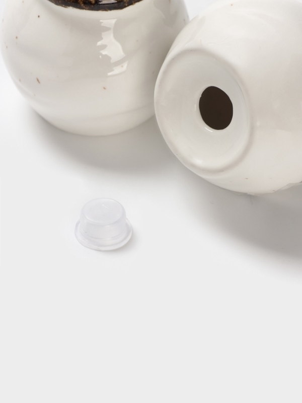 Набор для специй 2 шт Magistro "Alpine Frost" 5х6 см цвет белый, перечница, солонка