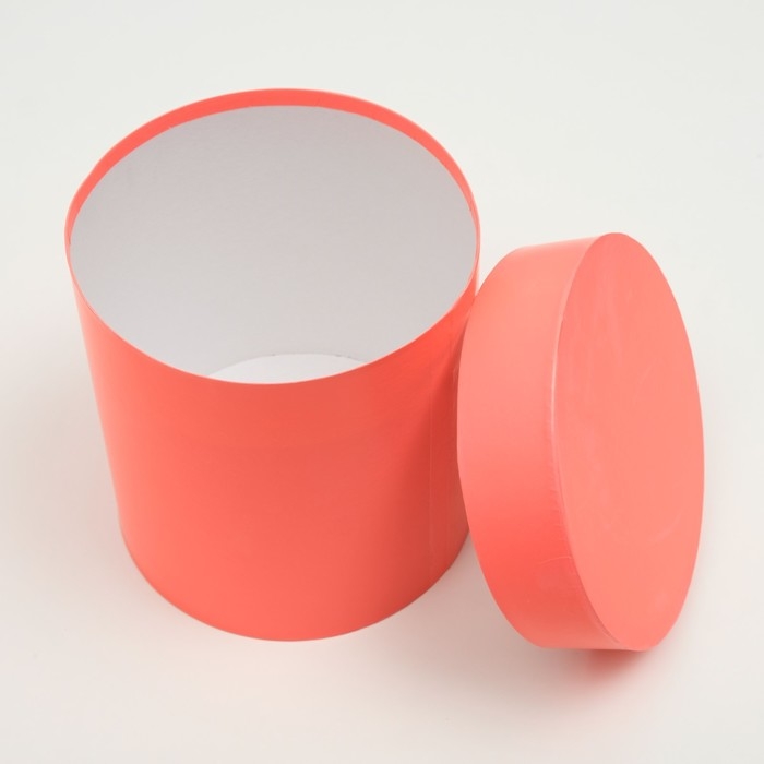 Набор шляпных коробок 5 в 1 "Коралл", 20 &times; 20 &times; 20‒13,5 &times; 13,5 &times; 13,5 см