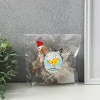 Сувенир  "Пушистая курочка" 7х5х17 см