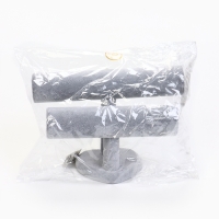 Подставка для часов, браслетов, двухуровневая, сердце, 26&times;11&times;18 см, d=5 см, цвет серый