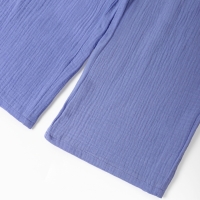 Брюки из муслина для девочки KAFTAN рост 110, фиолетовый