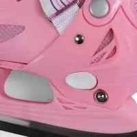 Коньки детские раздвижные BlackAqua, р. 26-29, для фитнеса, розовые