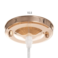 Светильник "Бенни" 1х40Вт Е27 Золото 20х20х80(20)см