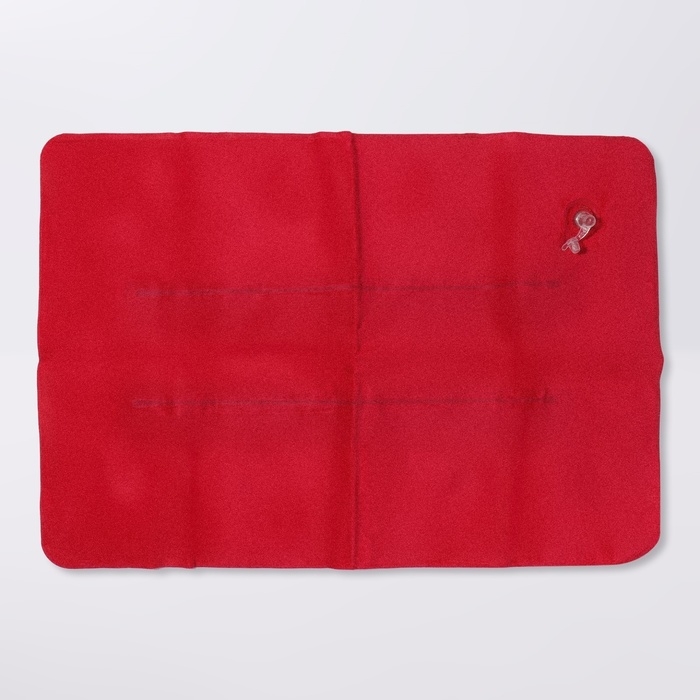 Подушка дорожная, надувная, 42 &times; 30 см, цвет МИКС