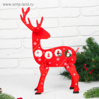 Новогодний сувенир «Олень», с подвесами Новогодний сувенир «Олень», с подвесами
