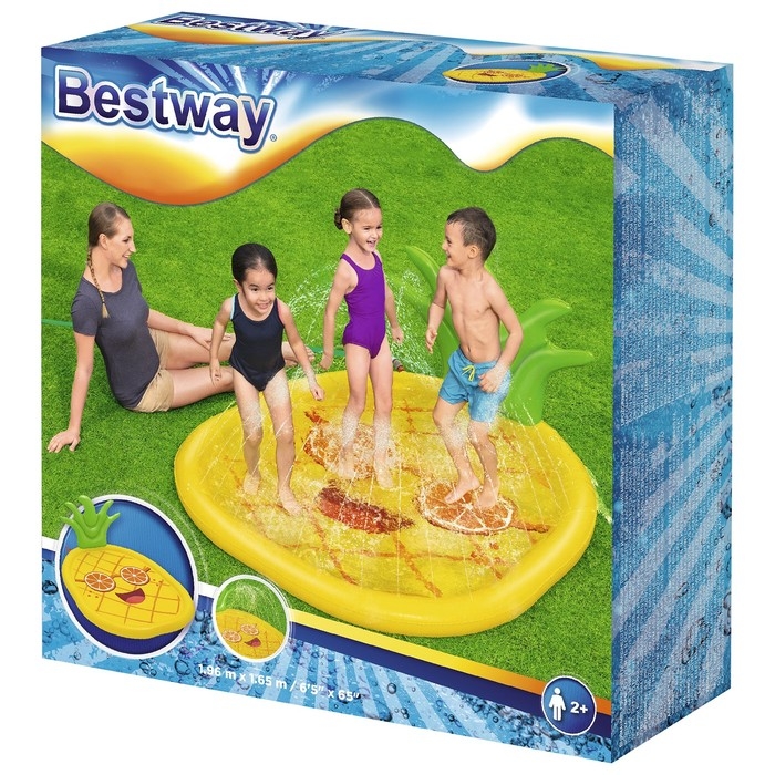 Бассейн надувной &laquo;Солнечный ананас&raquo;, 196 х 165 см, от 2 лет, 52565