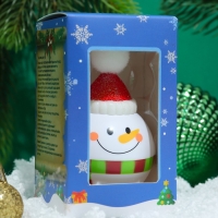 Новый год. Бальзам для губ &laquo;Новогодний снеговик&raquo;, лимитированный