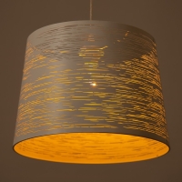 Светильник BayerLux "Азена" Е27 40Вт белый 35х35х25-90см