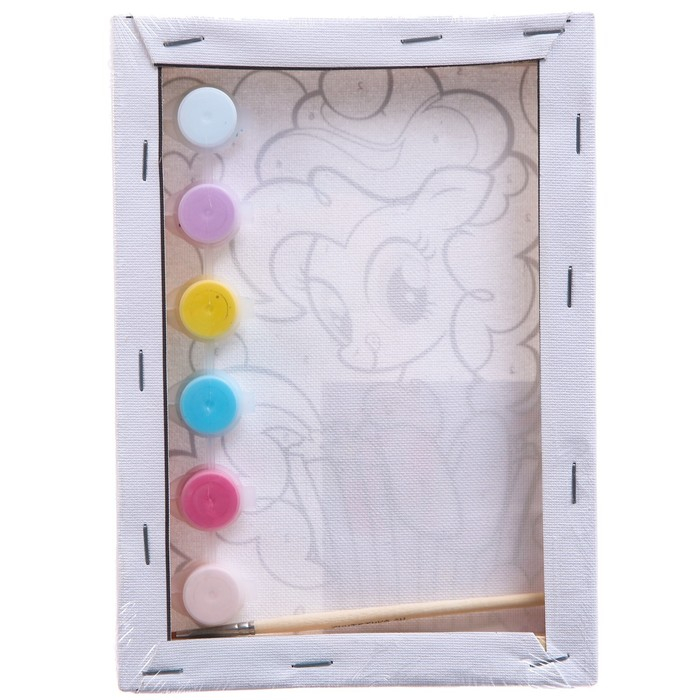 Картина по номерам для детей Картина по номерам для детей "Пинки Пай" 21х15 см, My Little Pony