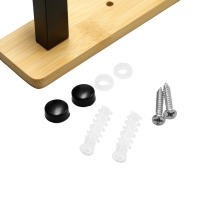 Вешалки с пятью крючками CAPPIO VC105, цвет черный