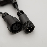 Гирлянда &laquo;Занавес&raquo; 2 &times; 6 м, IP65, УМС, тёмная нить, 1440 LED, свечение белое, 220 В