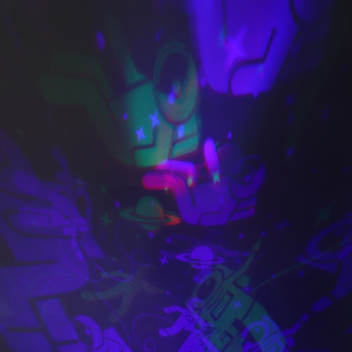 Ночник &laquo;Космонавты&raquo;, 11,7 х 10,8 см