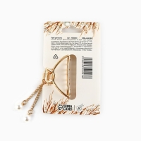 Краб для волос новогодний &laquo;Все сбудется&raquo;, на Новый год, 4,5 см