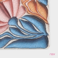 Коврик придверный Доляна, 45&times;75 см, ПВХ