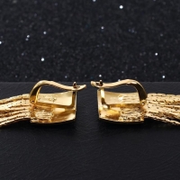 Серьги висячие «Голливуд» квадрат и нити, цвет золото, 6,5см Серьги висячие «Голливуд» квадрат и нити, цвет золото, 6,5см