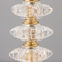 Настольная лампа "Мартина" Е27 40Вт золото 20х20х40 см RISALUX