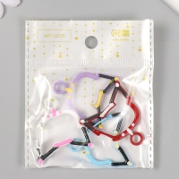 Карабин металл с кольцом "Кошечка с ошейником" МИКС 3,4х3,3 см Карабин металл с кольцом "Кошечка с ошейником" МИКС 3,4х3,3 см