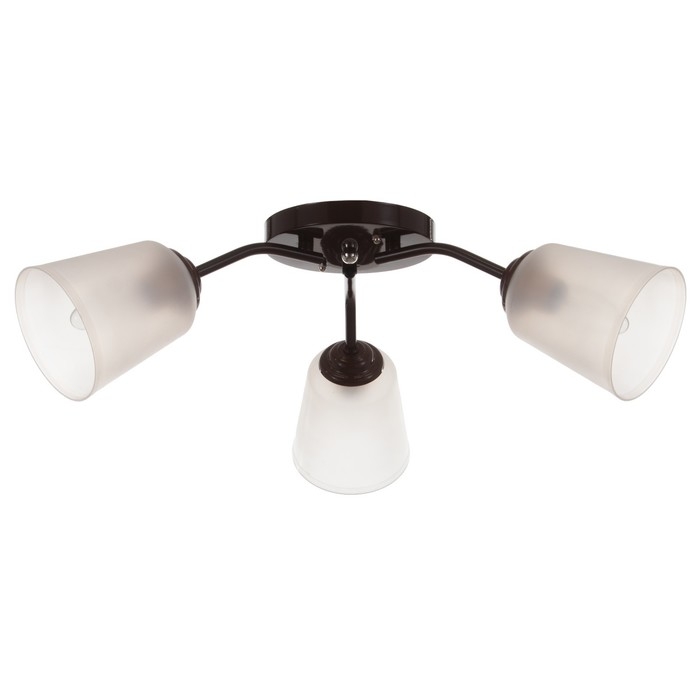 Люстра "Онлайн" (цилиндр) 3х15Вт Е27 МОДЕЛЬ: BR 00214 венге/прозрачный