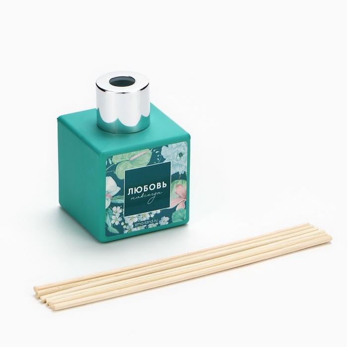 Диффузор ароматический палочки, ароматизатор для дома &laquo;Аромадиффузор: Любовь&raquo;, аромат жасм.ин, 50 мл.