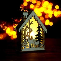 Световой декор настольный &laquo;Домики&raquo; 12,5 см, МИКС