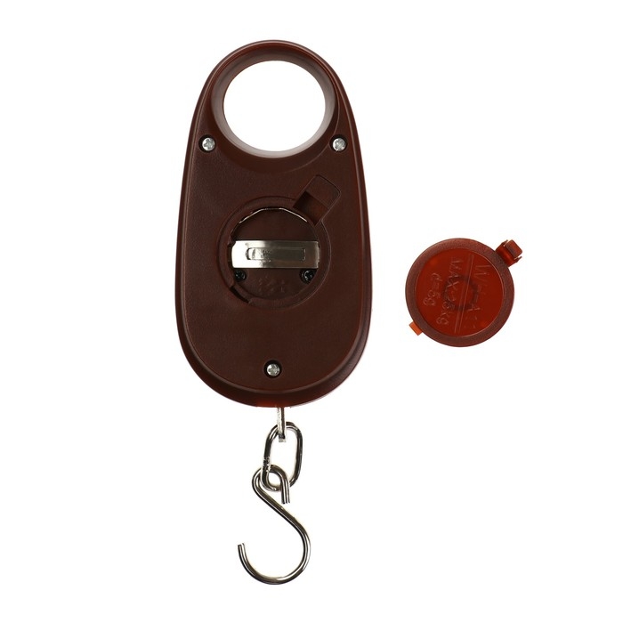 Весы-безмен Luazon LVU-01, электронный, до 25 кг, точность до 5 г, без подсветки, МИКС