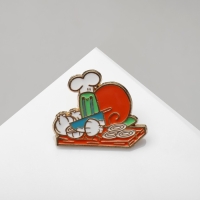 Значок &laquo;На кухне&raquo;, цветной в золоте