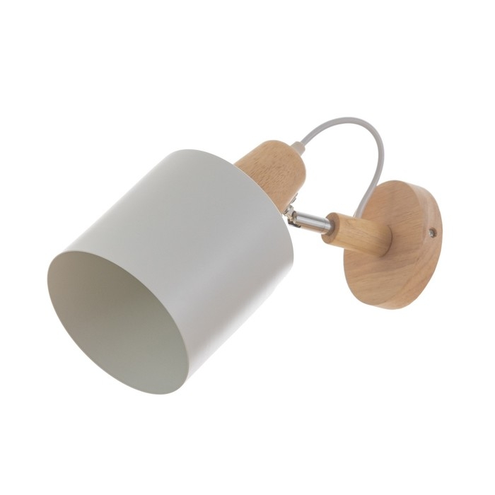 Спот "Бруни" Е27 40Вт белый 13х25х24 см